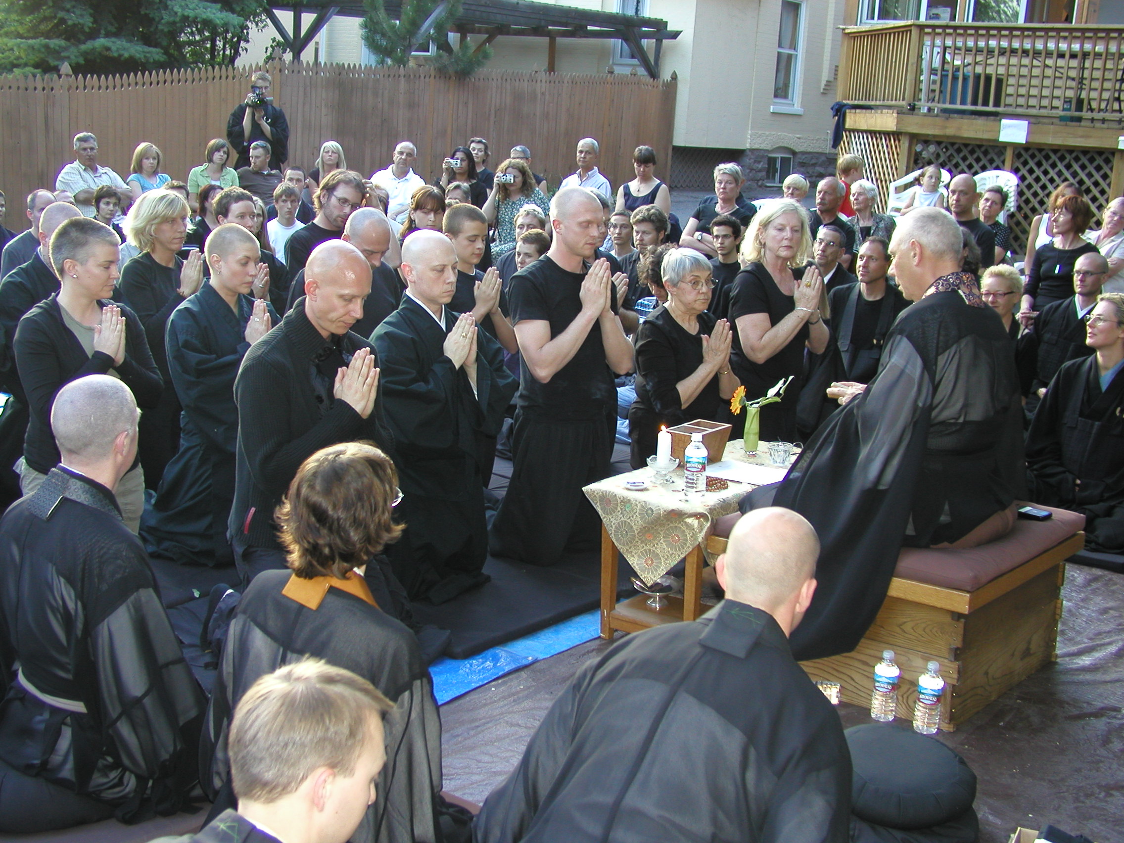 Jukai Ceremony at Kanzeon Zen Center Salt Lake City